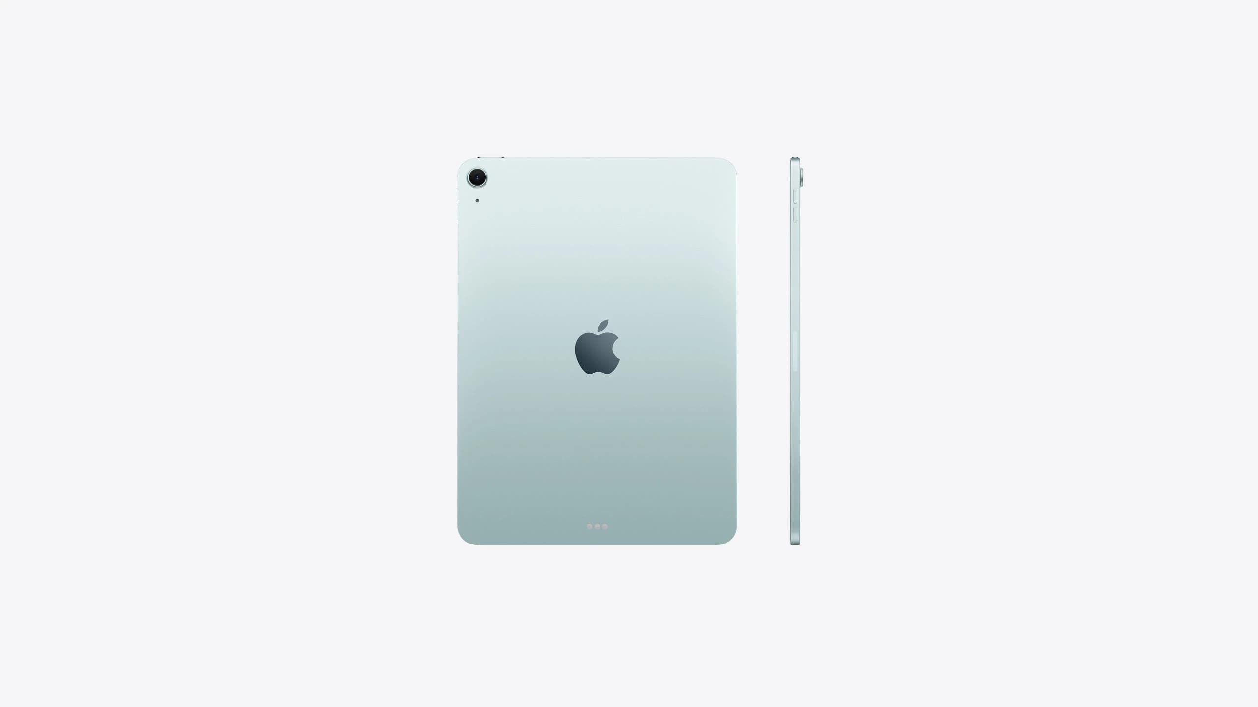 iPad Air M4, Blue, ракурс 2