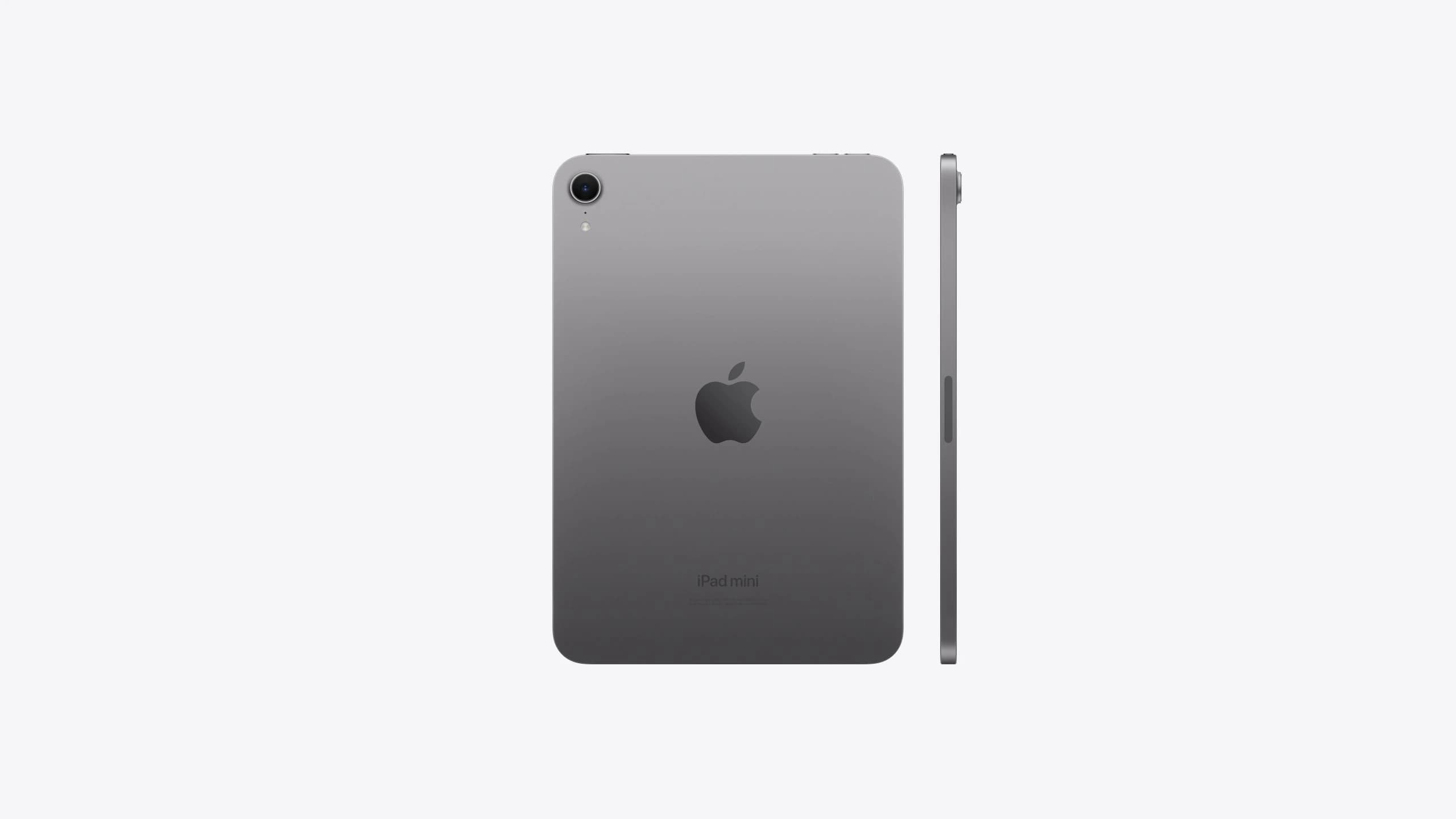 iPad mini, Space Gray, ракурс 2