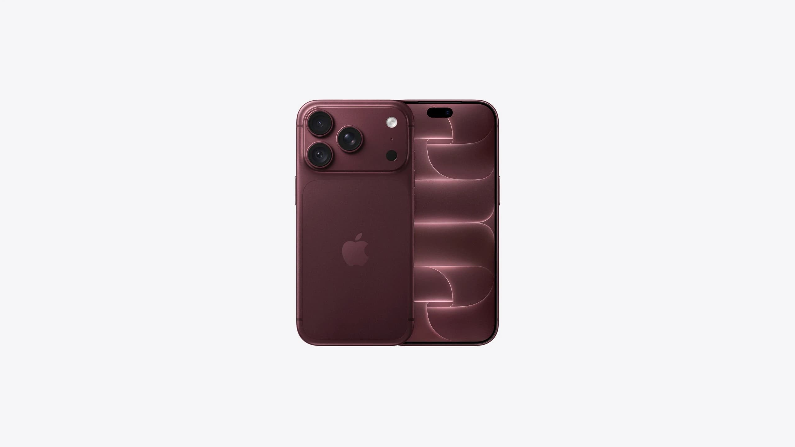 iPhone 18 Pro, Burgundy, ракурс 1