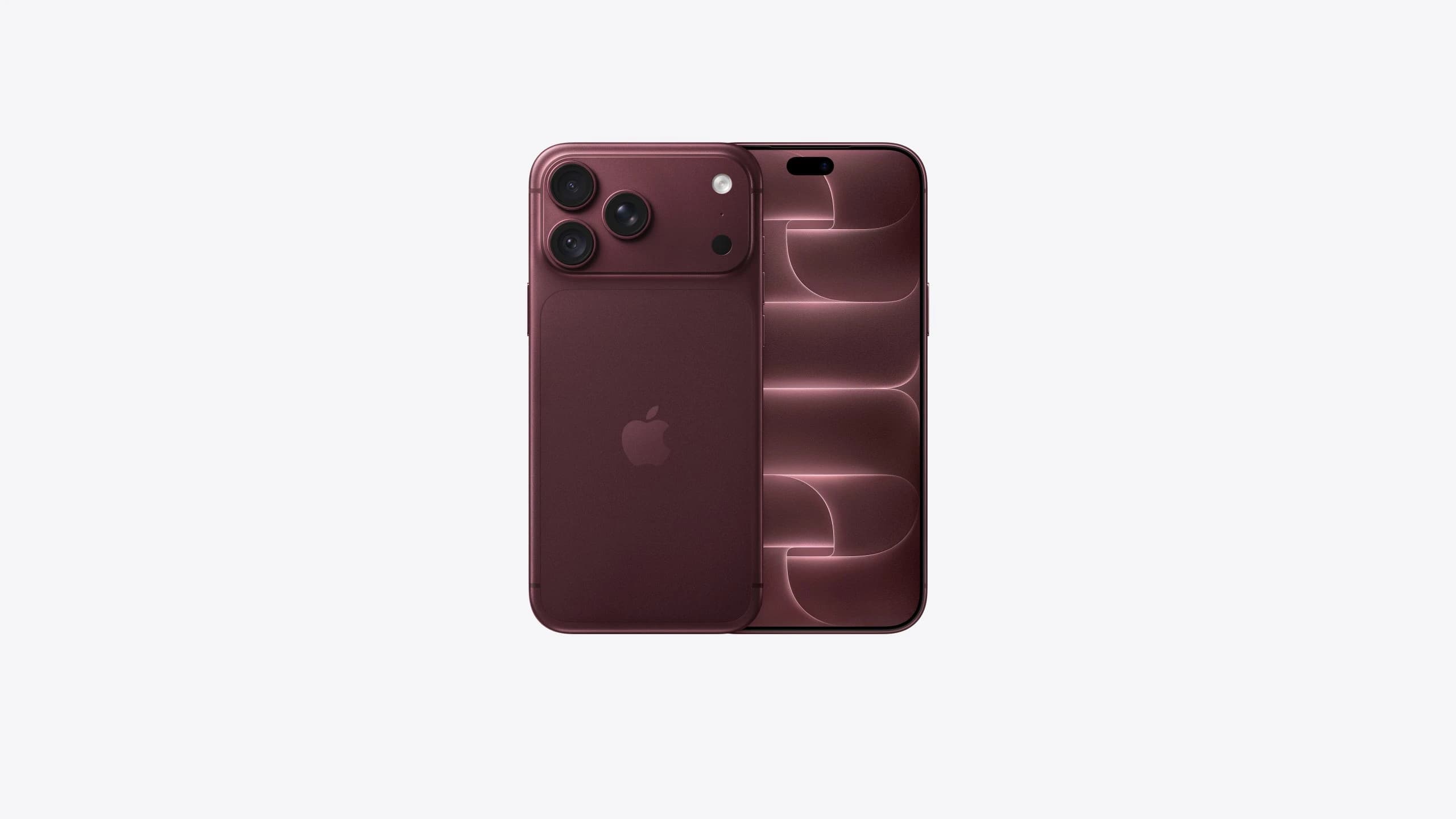 iPhone 18 Pro Max, Burgundy, ракурс 1