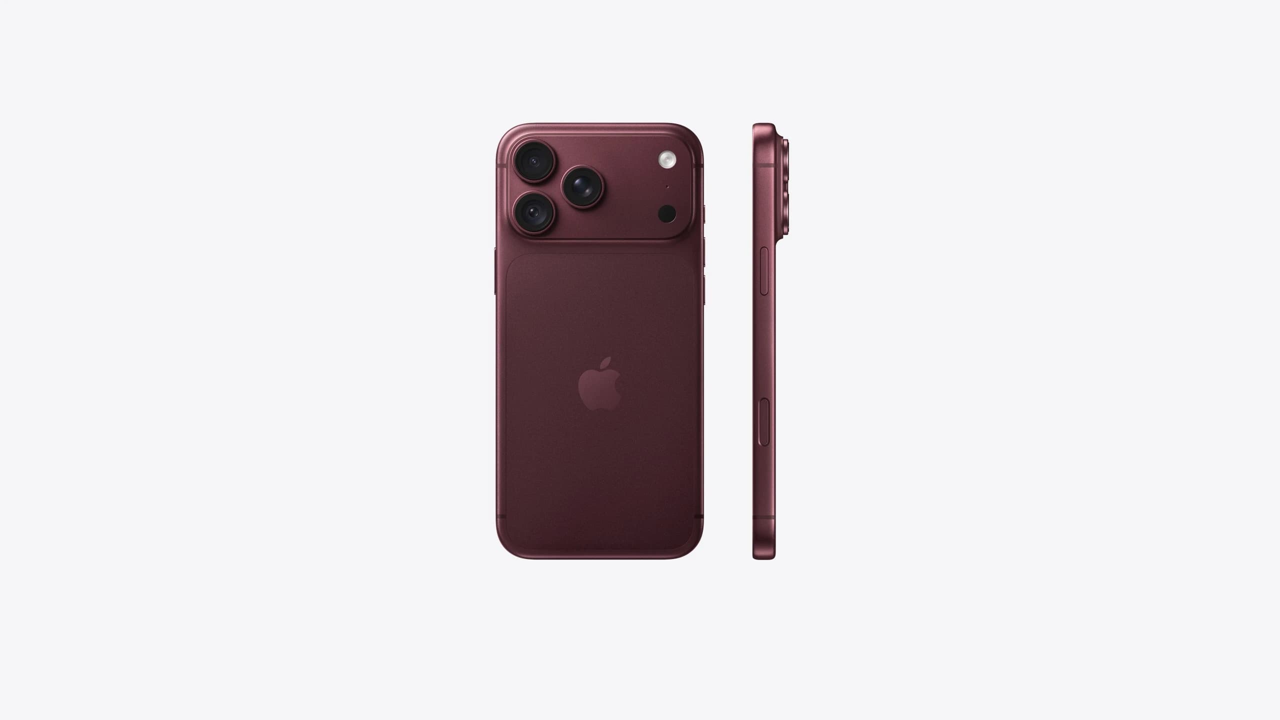 iPhone 18 Pro Max, Burgundy, ракурс 2