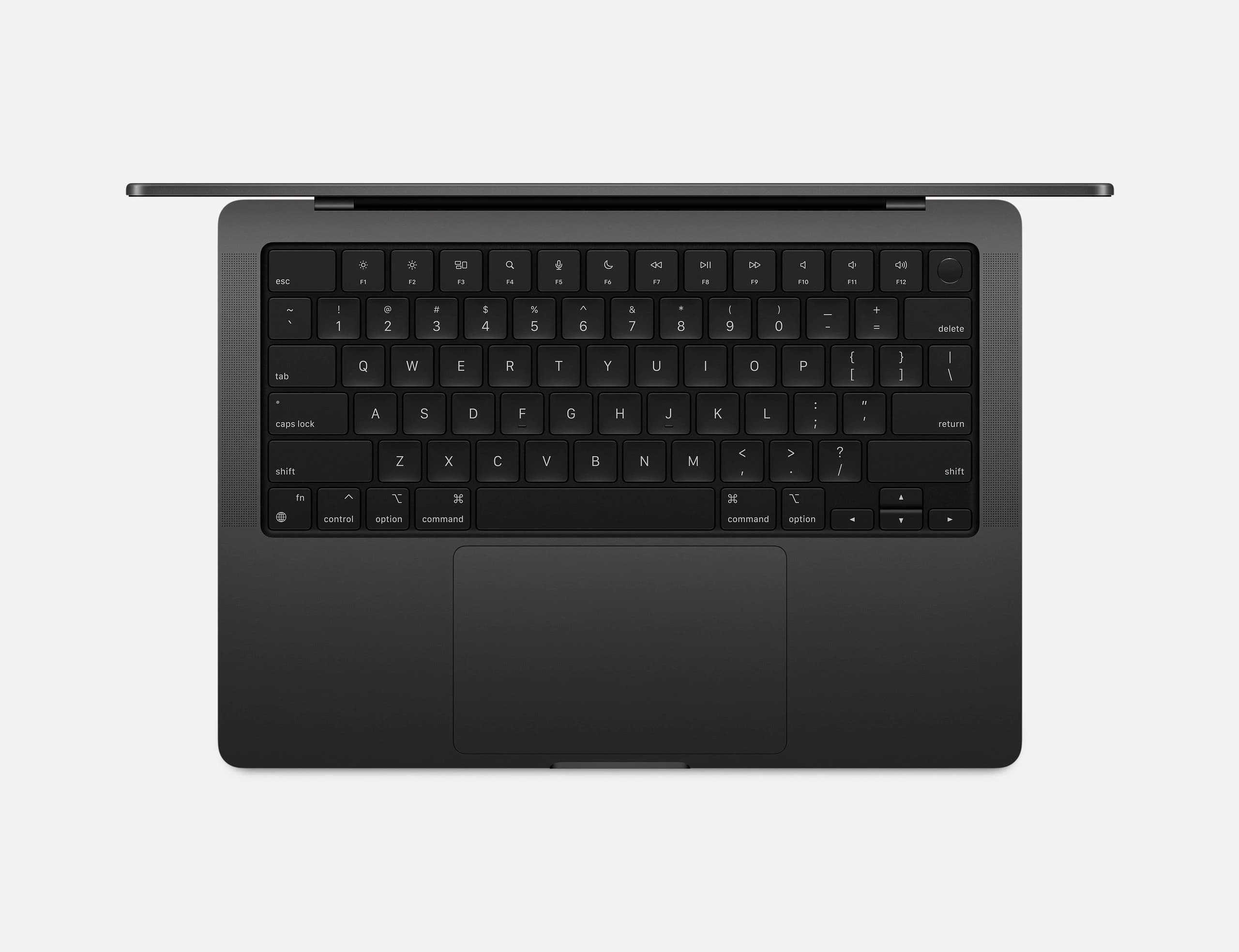 MacBook Pro M4, Space Black, ракурс 2
