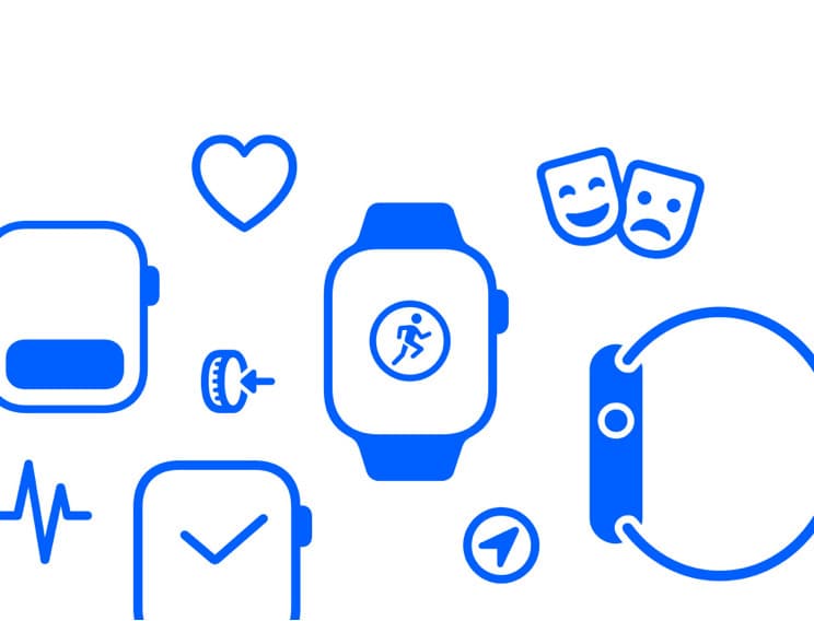 Значки функций и приложений Apple Watch
