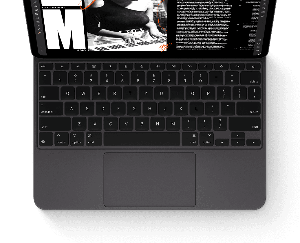iPad с Magic Keyboard