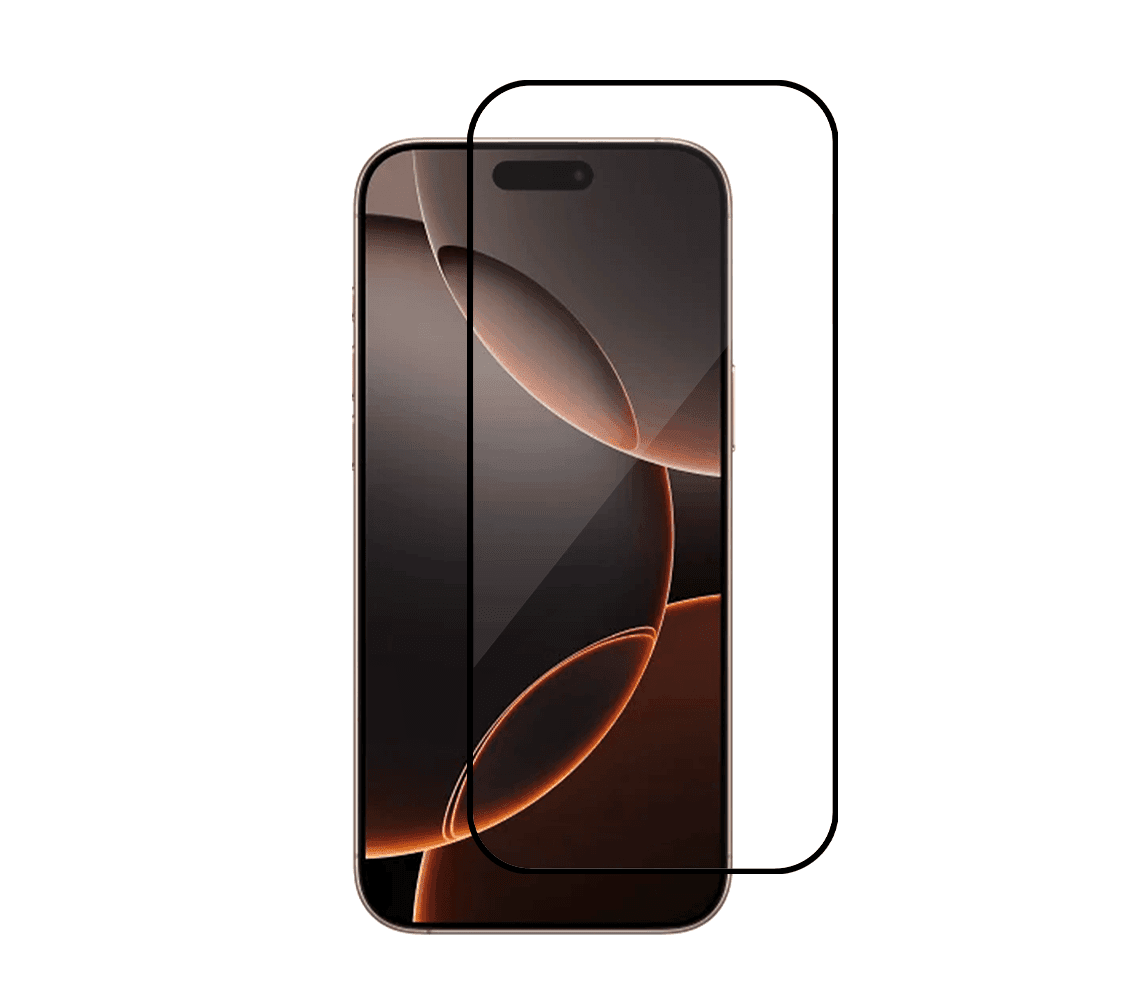 Защитное стекло на экране iPhone